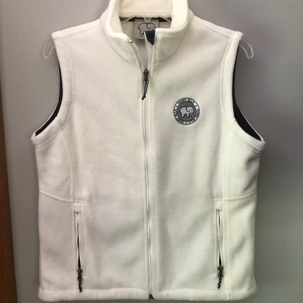 Ivory Ella Fleece Vest
